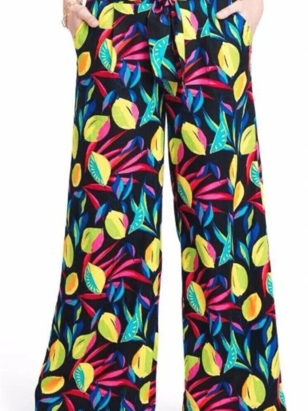 Tabitha Brown for Target - Wide Leg Tropical Print Pants